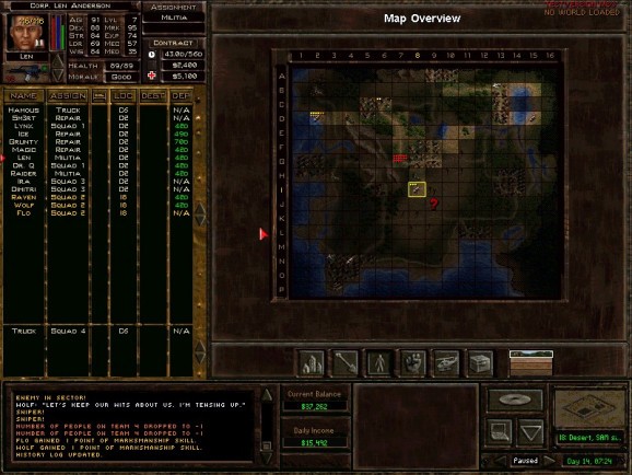 Jagged Alliance 2: Wildfire +3 Trainer screenshot
