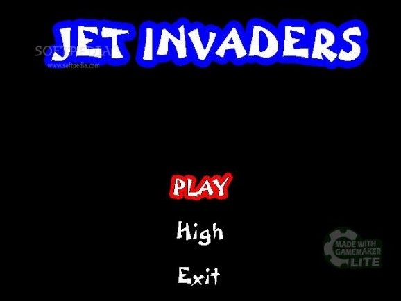 Jetpack Invaders screenshot
