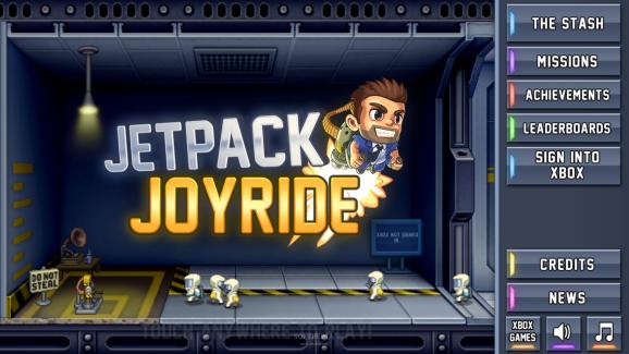 Jetpack Joyride for Windows 8 screenshot