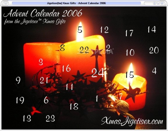 Jigetiser Advent Calendar 2006 Demo screenshot