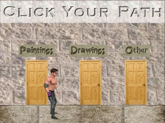 Justin Kings Virtual Art Museum screenshot