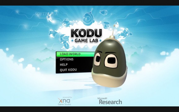 KODU Game Lab screenshot