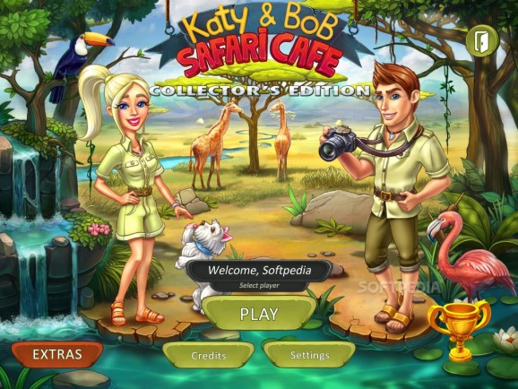 Katy and Bob: Safari Cafe Collector's Edition screenshot