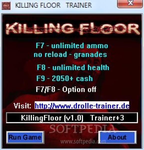 Killing Floor +3 Trainer screenshot