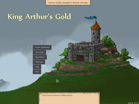 King Arthur's Gold Server screenshot