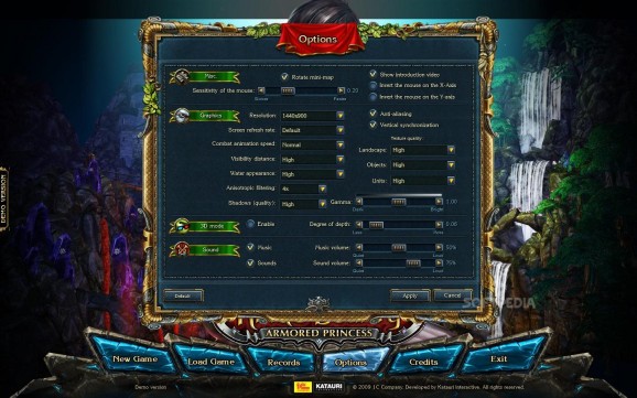 King's Bounty: Armored Princess Demo screenshot