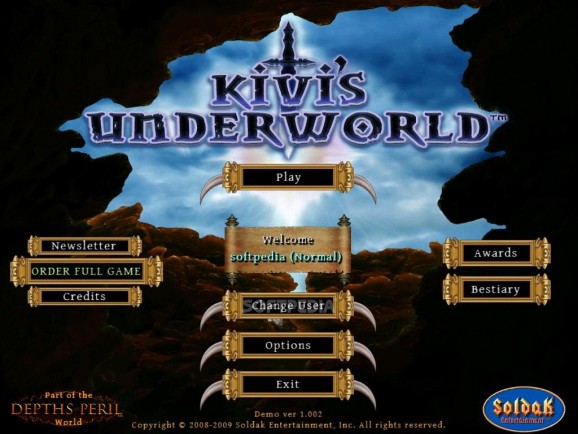 Kivi's Underworld Demo screenshot