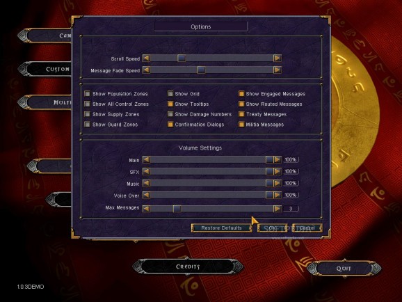 Kohan: Immortal Sovereigns Demo screenshot