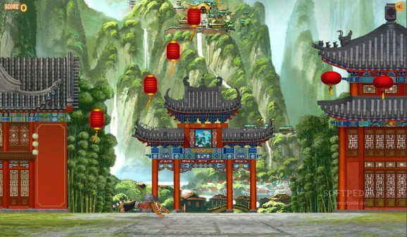 Kung Fu Panda World: Tigress Jump screenshot
