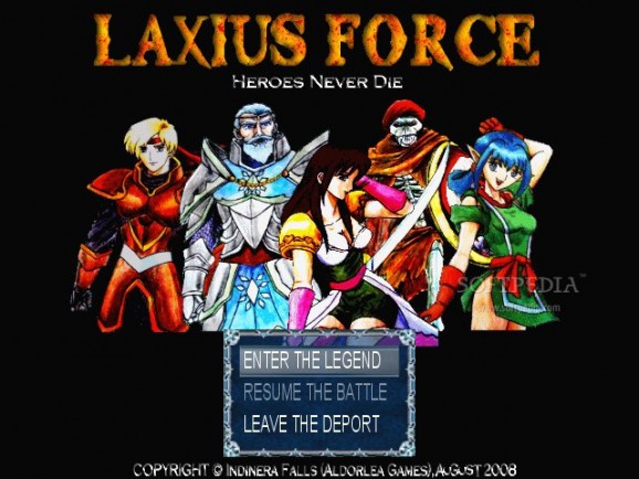 Laxius Force - Heroes Never Die screenshot