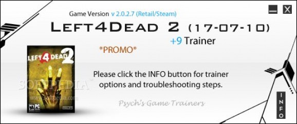 Left 4 Dead 2 +1 Trainer for 2.0.2.7 screenshot