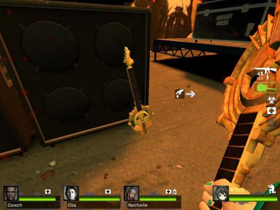 Left 4 Dead 2 Skin - Leek and Meltdown Guitar screenshot