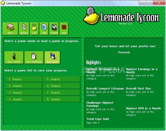 Lemonade Tycoon Demo screenshot