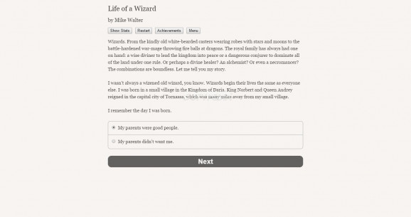 Life of a Wizard Demo screenshot