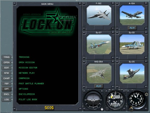 Lock On: Modern Air Combat Demo screenshot