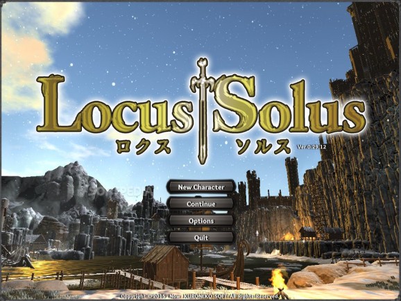 Locus Solus Online Client Demo screenshot