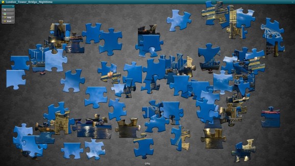 London Tower Bridge Puzzle screenshot