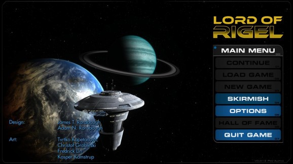 Lord of Rigel Tactical Ship Combat Demo screenshot