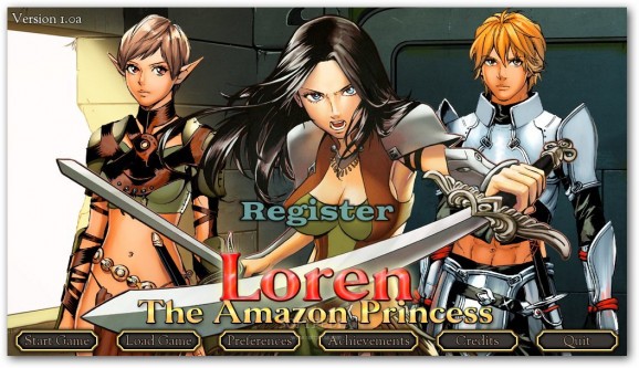Loren The Amazon Princess Demo screenshot