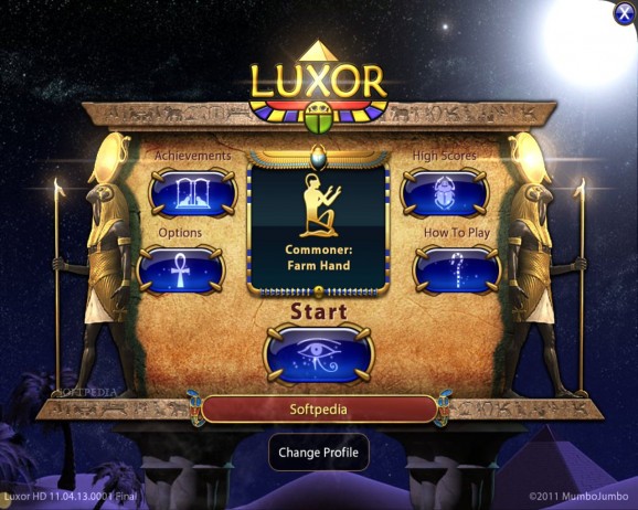 Luxor HD screenshot