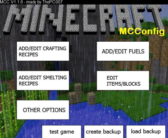 MCConfig screenshot