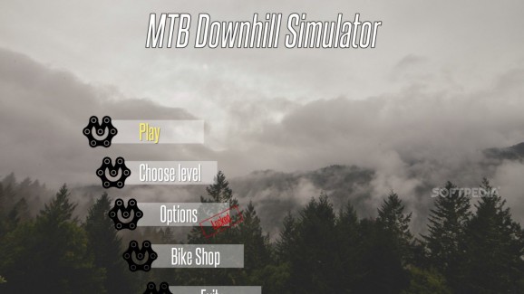 MTB Downhill Simulator Demo screenshot
