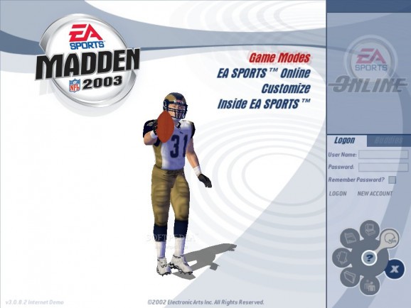 Madden NFL 2003 Demo screenshot
