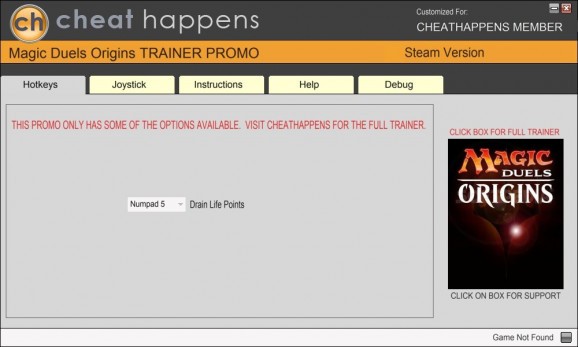 Magic Duels Origins +1 Trainer screenshot