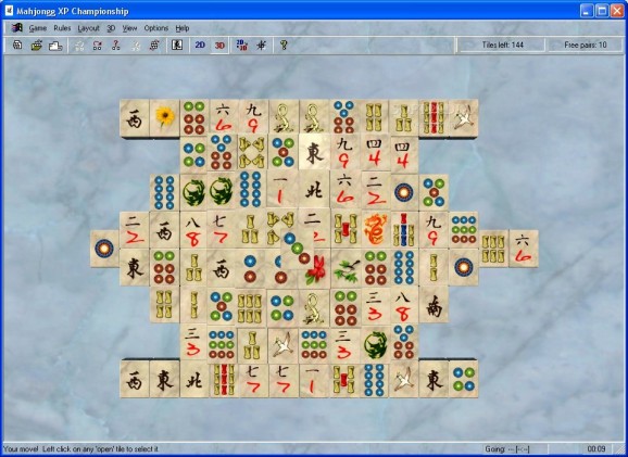 Mahjongg XP Championship screenshot