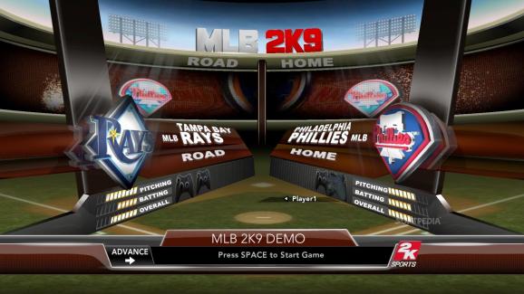 Major League Baseball 2K9 Demo screenshot