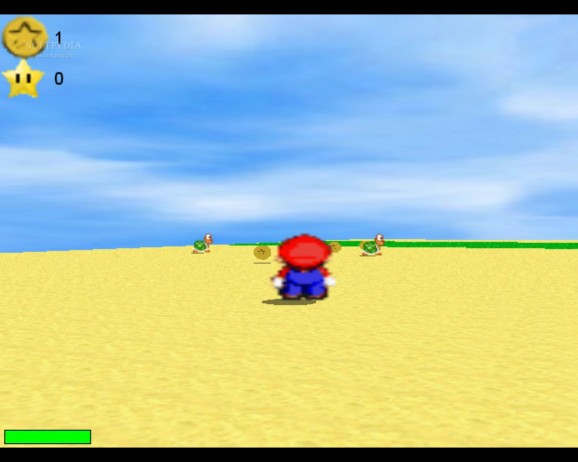 Mario Floating Islands screenshot