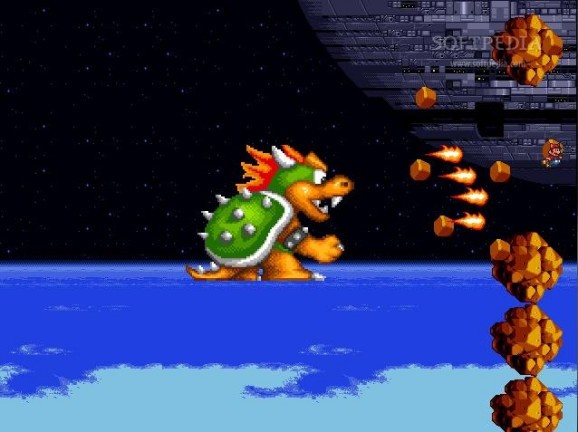 Mario In Space screenshot
