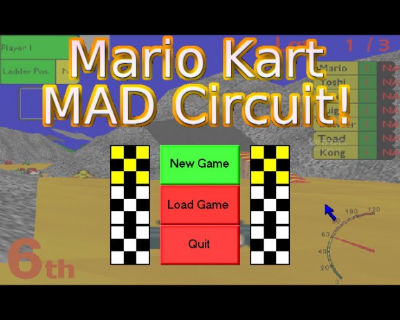 Mario Kart Mad Circuit screenshot
