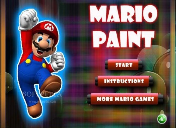Mario Paint screenshot