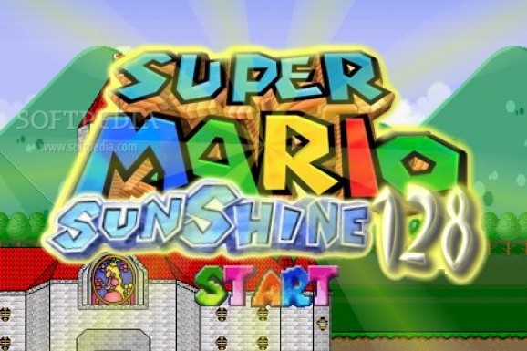 Mario Sunshine 128 screenshot