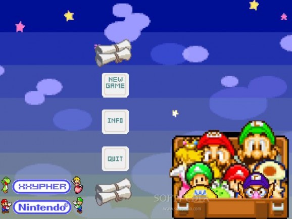 Mario and Luigi Platform Bash screenshot