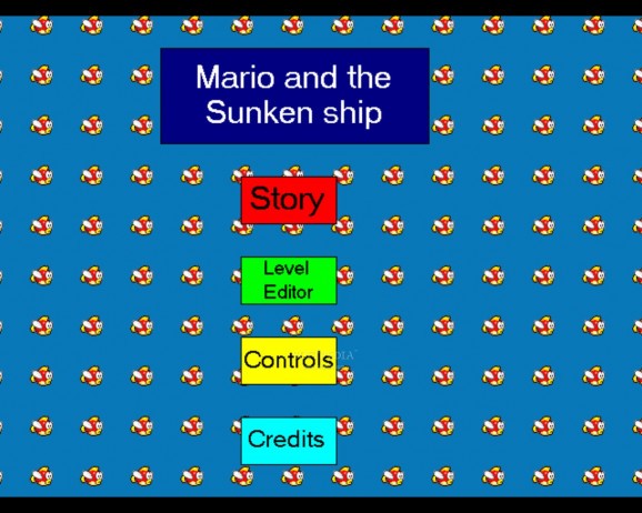Mario and the Sunken Ship screenshot