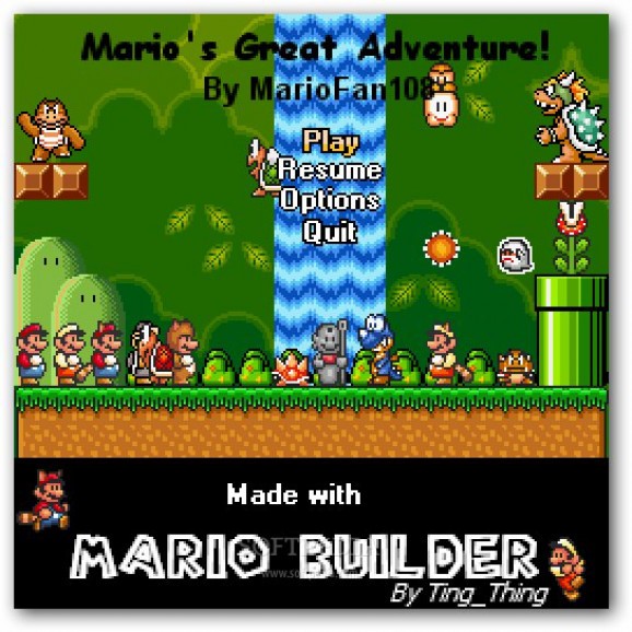 Mario's Great Adventure screenshot