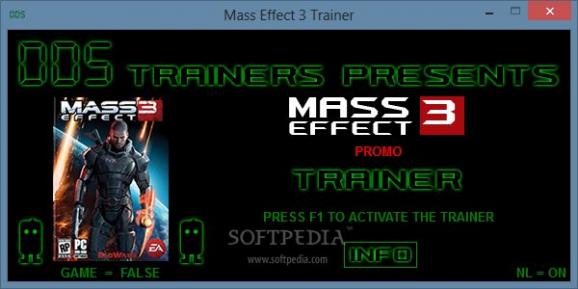 Mass Effect 3 +1 Trainer screenshot