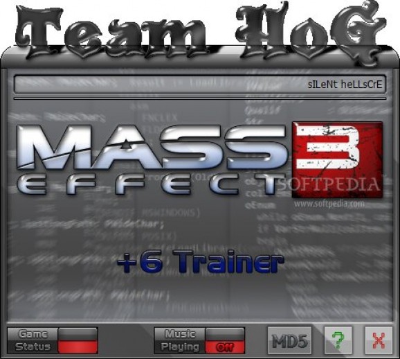 Mass Effect 3 +6 Trainer for 1.1 screenshot