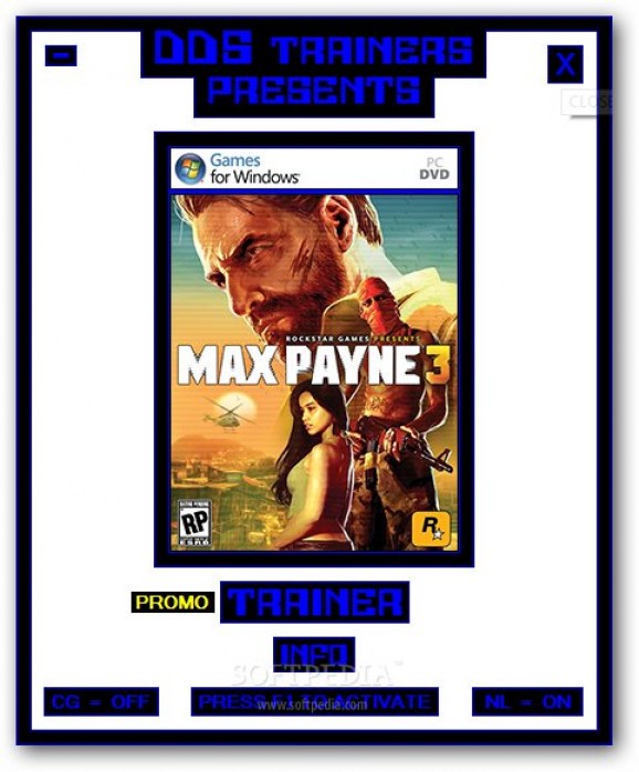 Max Payne 3 +1 Trainer for 1.0.0.114 screenshot