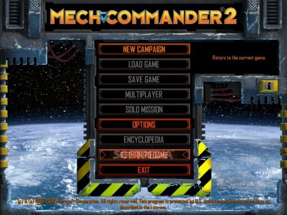 MechCommander 2 Demo screenshot