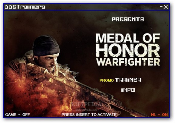 Medal of Honor: Warfighter +2 Trainer for 1.0.0.2 screenshot