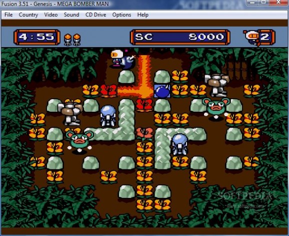 Mega Bomberman - Sega Genesis/Megadrive screenshot