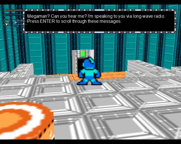 Megaman 3d screenshot