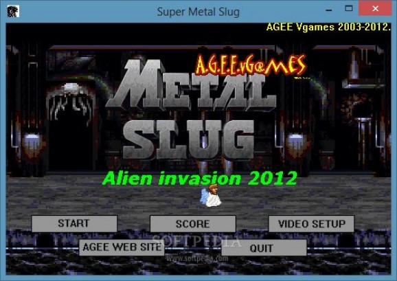 Metal Slug Alien Invasion 2012 screenshot