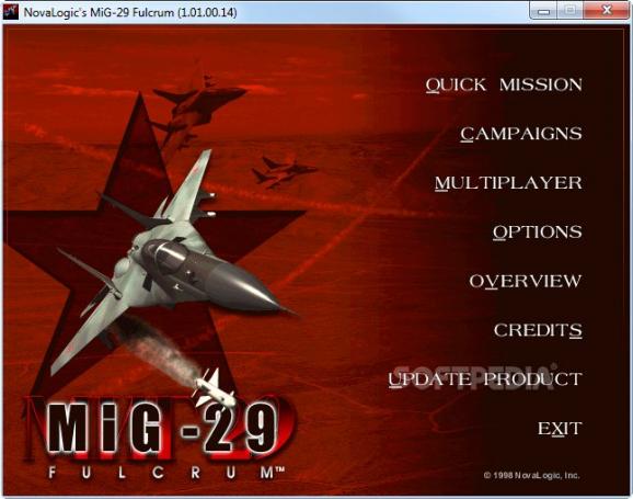 MiG-29 Fulcrum Demo screenshot