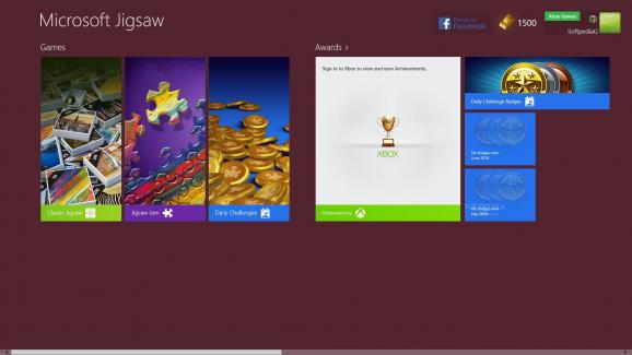 Microsoft Jigsaw screenshot