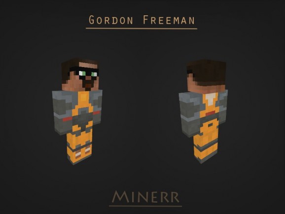 Minecraft Skin - Gordon Freeman screenshot