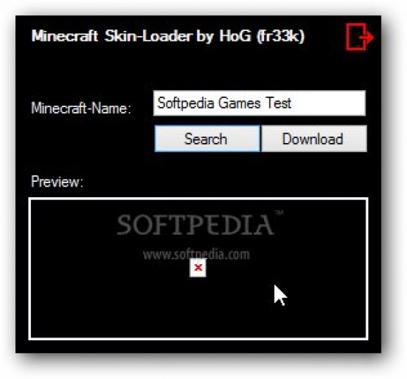 Minecraft Skin-Loader screenshot